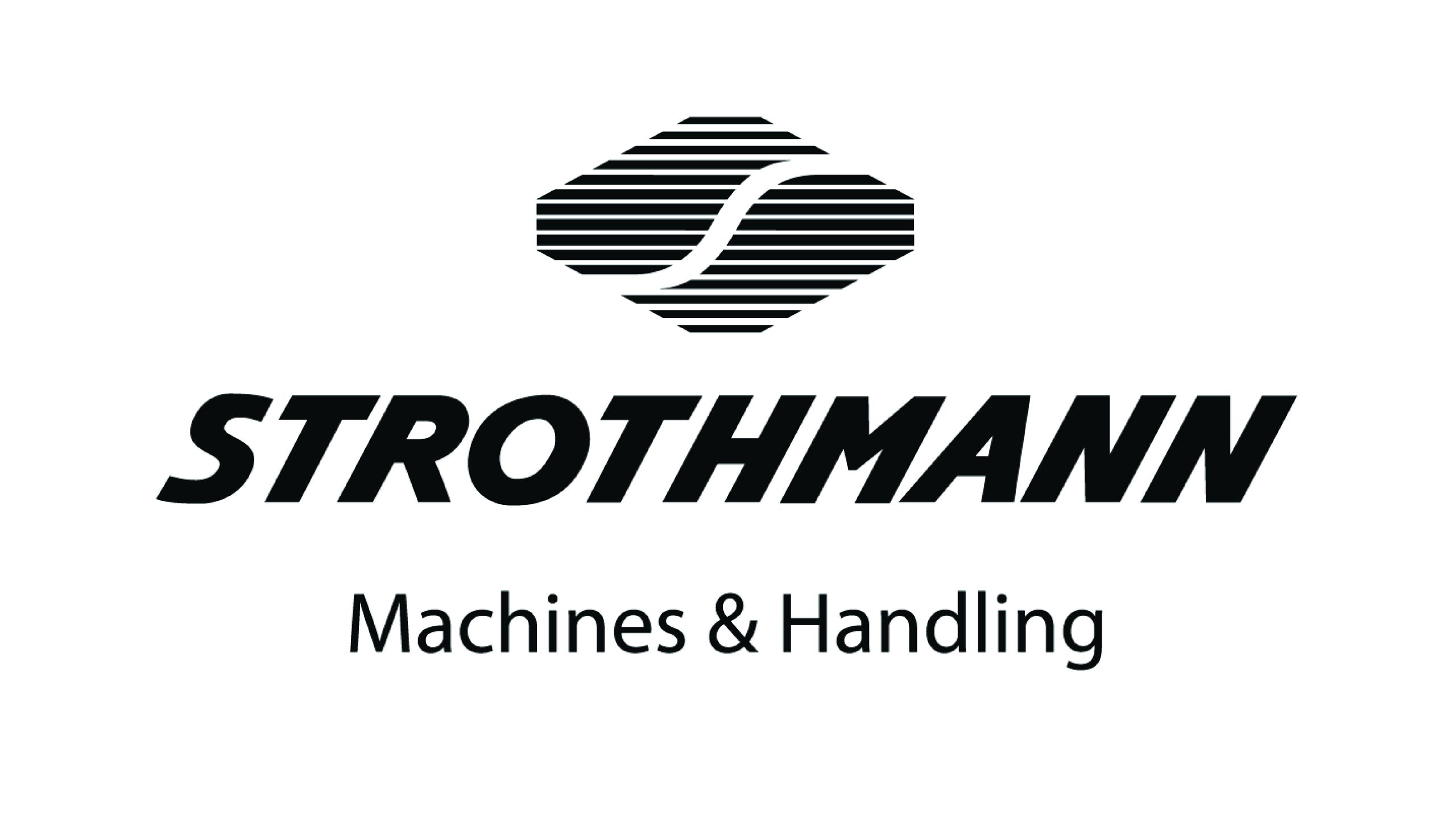 Strothmann Machines & Handling Logo (Black)